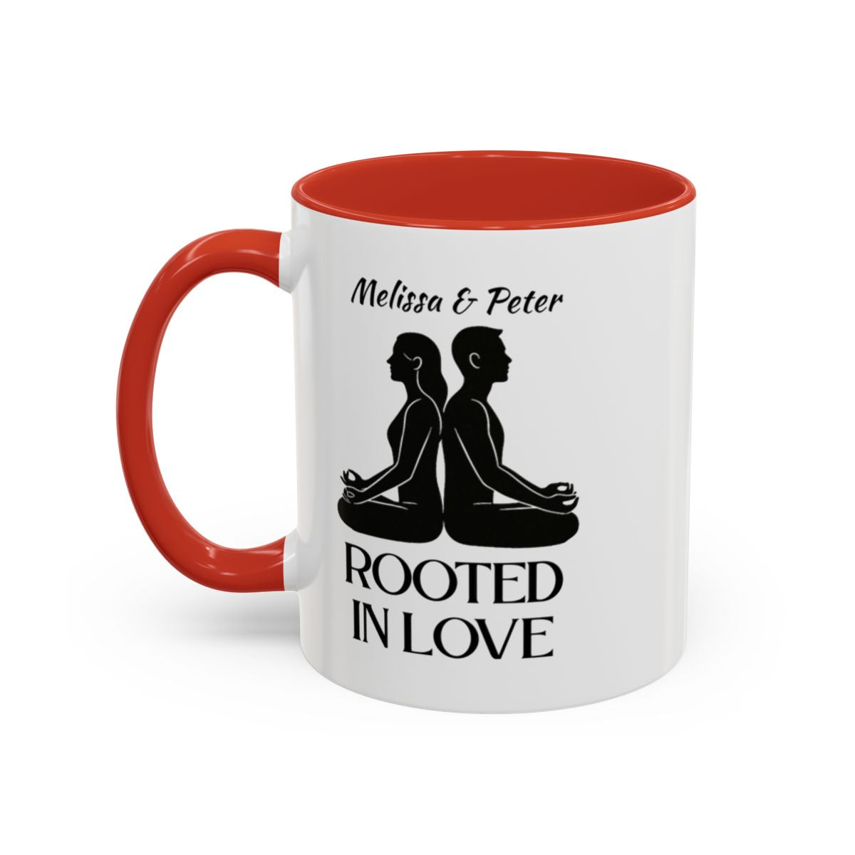 💞 Rooted in Love – Personalized Couples’ Yoga Mug