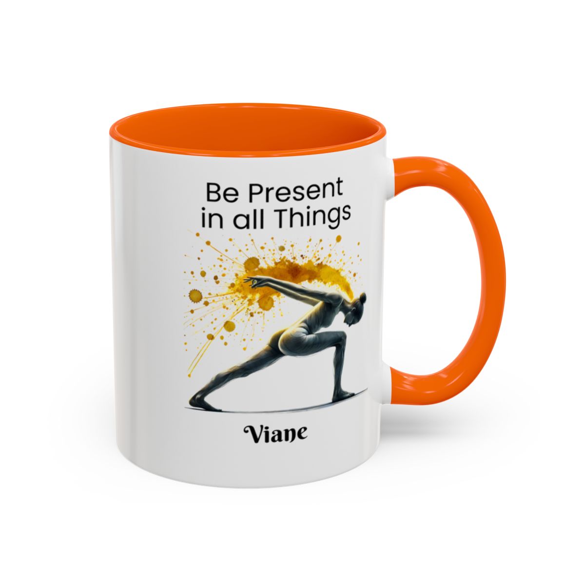 Personalized Yoga Mug - ☀️ Warrior Glow –