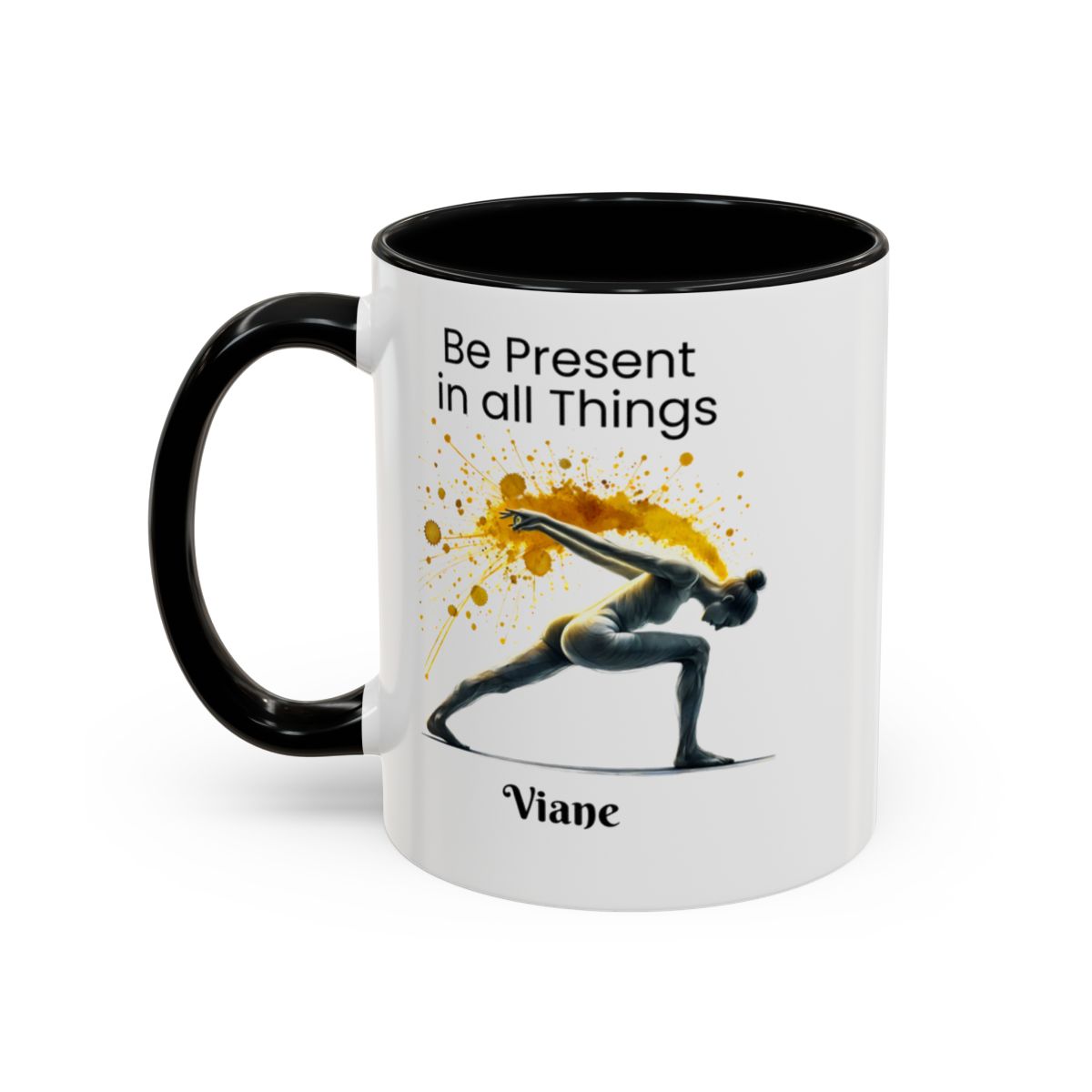 Personalized Yoga Mug - ☀️ Warrior Glow –