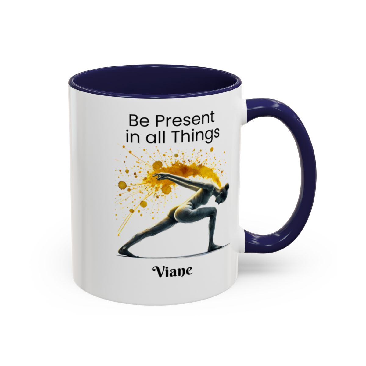 Personalized Yoga Mug - ☀️ Warrior Glow –