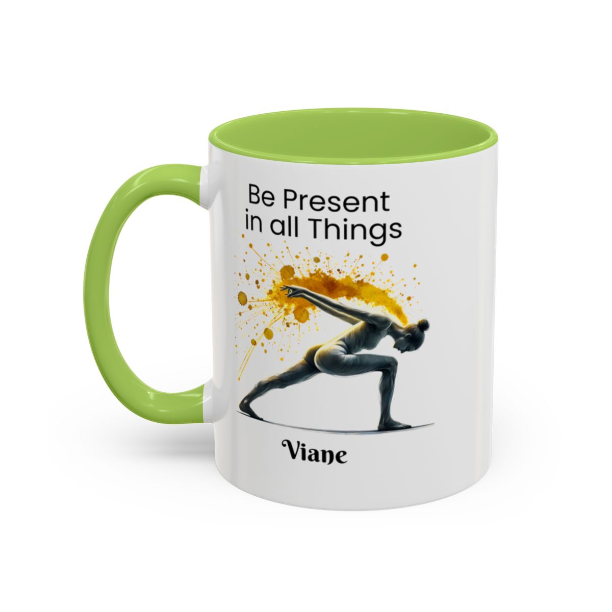 Personalized Yoga Mug - ☀️ Warrior Glow –